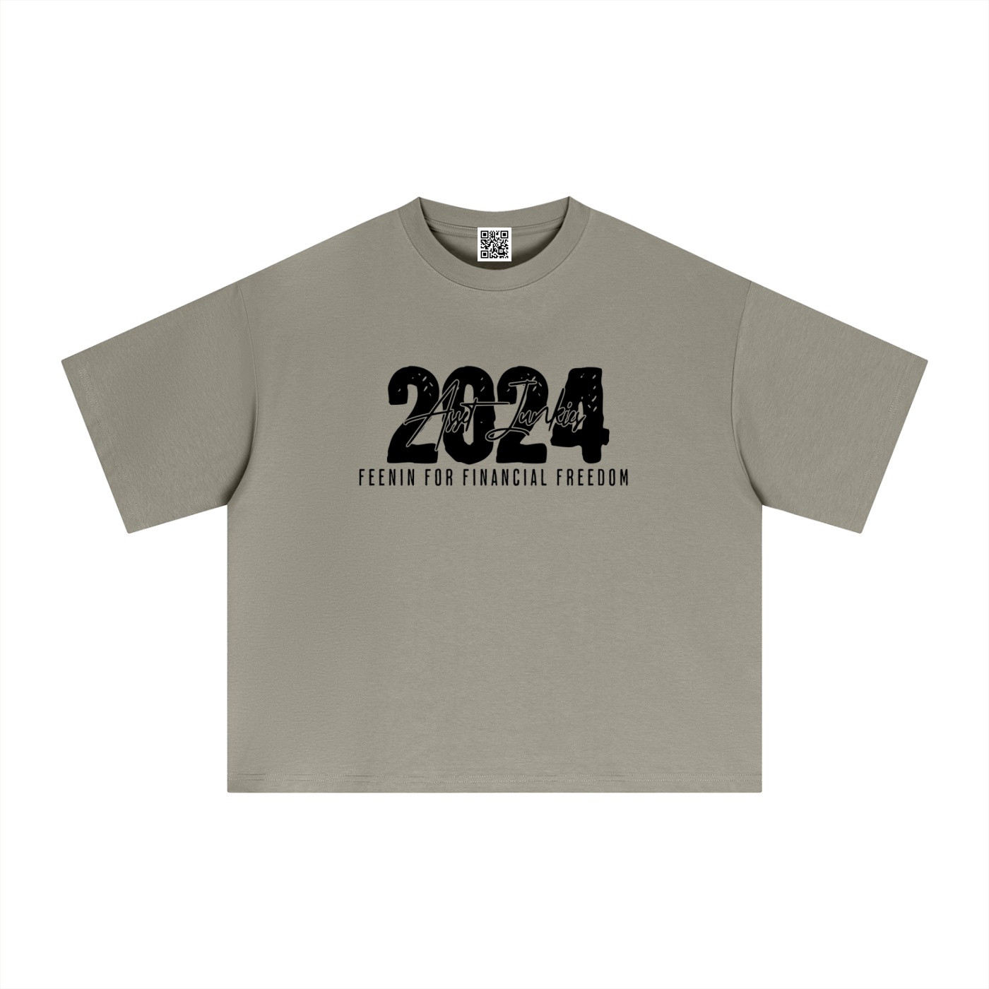 Feenin For Financial Freedom Cropped Tee - Image 6