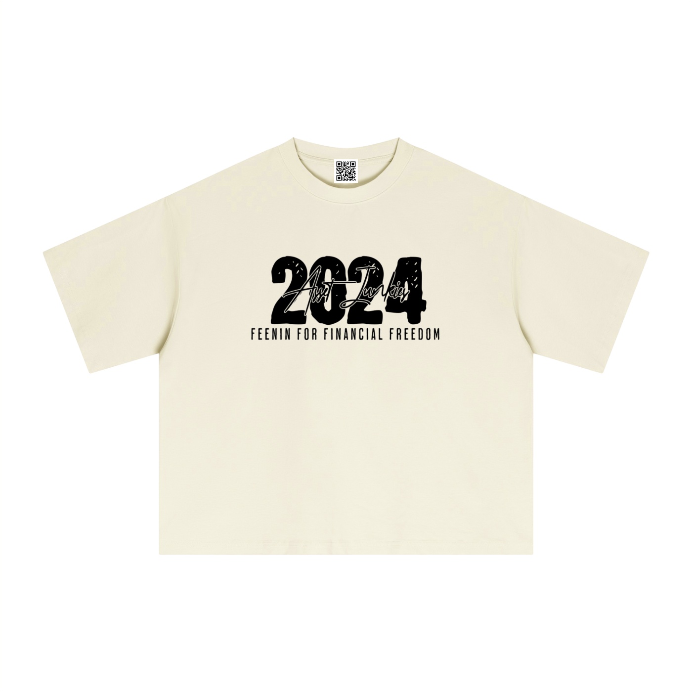 Feenin For Financial Freedom Cropped Tee - Image 2