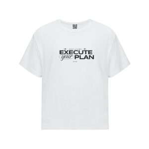 Execute Your Plan Tee (White)